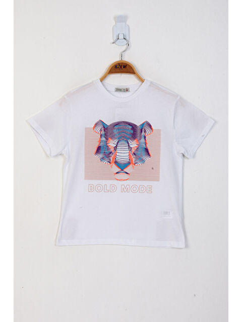 Toontoykids Erkek Çocuk Kabartma Baskılı Tişört - S000359020-20063