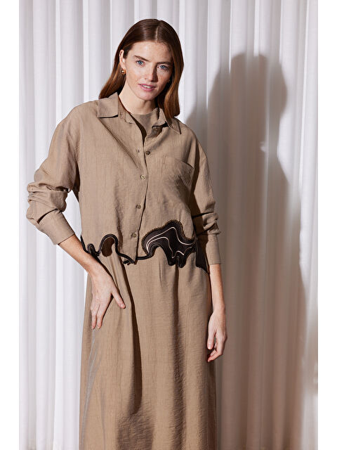 Remsa Missemramiss Elbise Gömlek 5170 Bej