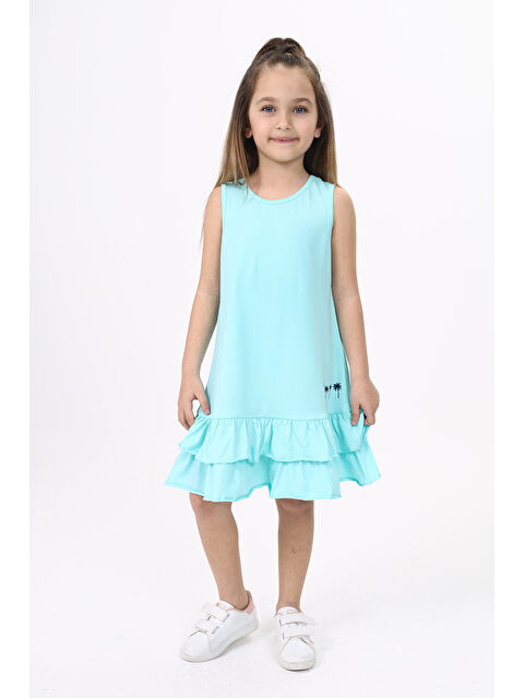 Toontoykids Kız Çocuk Baskılı Elbise - S000359068-20055