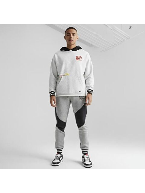 Puma Boroughs Erkek Gri Kapüşonlu Hoodie - S000480603-20600