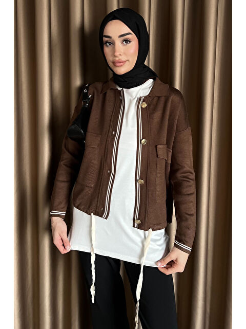 Julude Bisiklet Yaka Sıfır Kol İçlik Tunik - S000365151-19966