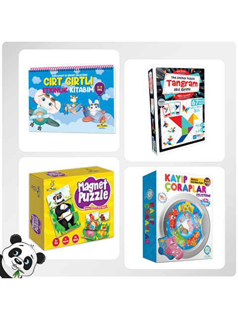 Mucit Panda Dikkat Gelişim Seti (2+ Yaş) 1926 - S000072960-23173
