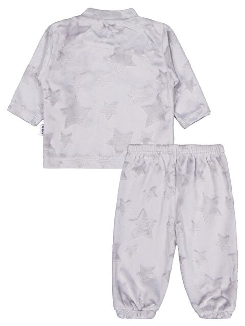 Minidamla Filli Nakış 2Li 1-6 Ay Takım - Gri 3-6 Ay - S000483019-20600