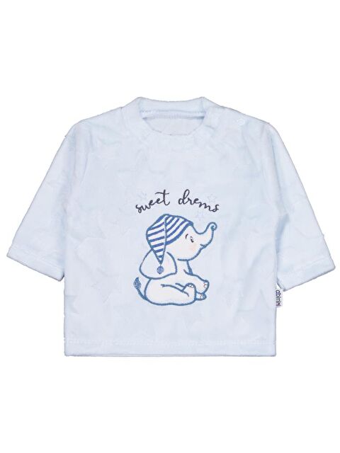 Minidamla Filli Nakış 2Li 1-6 Ay Takım - Mavi 3-6 Ay - S000483019-17234