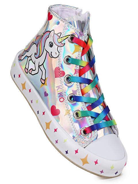 Kiko Kids Pames Fermuarlı Kız Çocuk Spor Ayakkabı