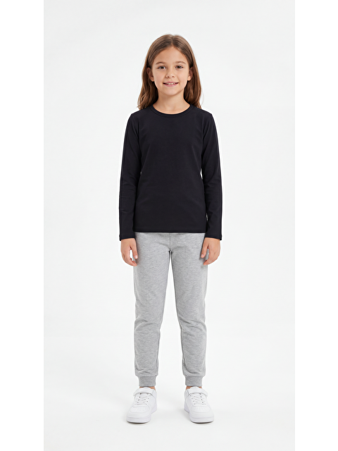 Mışıl Kids Basic Uzun Kol Kız Çocuk Badi