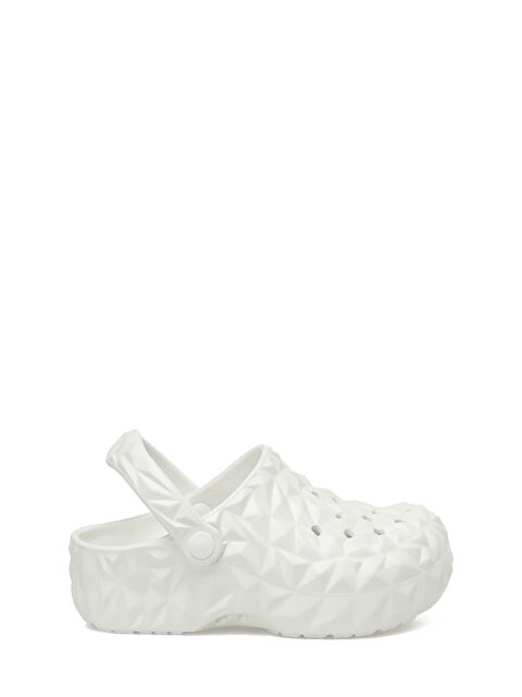 Polaris PRİS.F5FX Beyaz Kız Çocuk Sabo Terlik