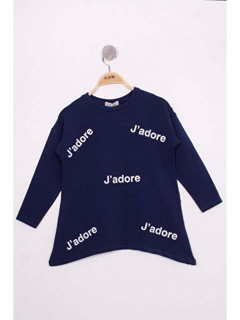 Toontoykids Kız Çocuk Jadore Baskılı Tişört