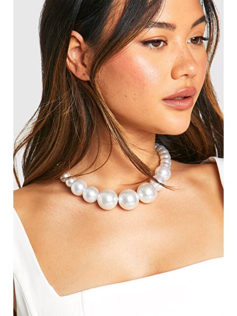 New Obsessions Elegance İnci Kolye - S000347979-20063