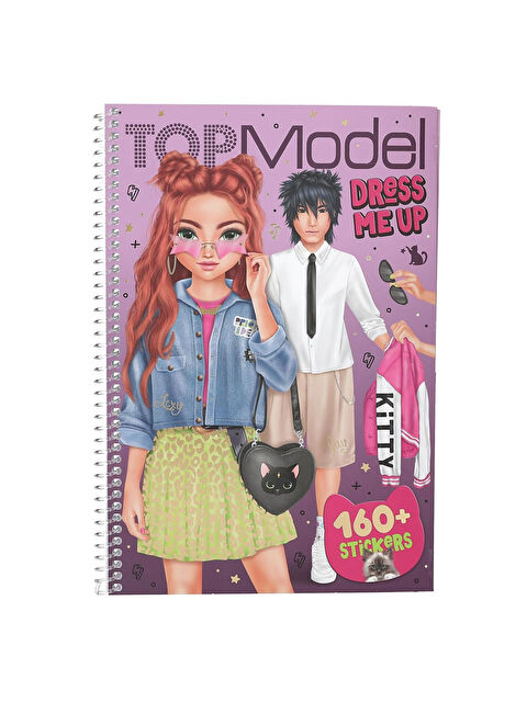 Top Model Beni Giydir Çıkartma Kitabı Rebel Kitty 13387 - S000397004-10231