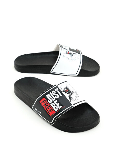 Gezer Erkek Yazlık PU Islak Zemine Uygun Ev Bahçe Banyo Havuz Terlik