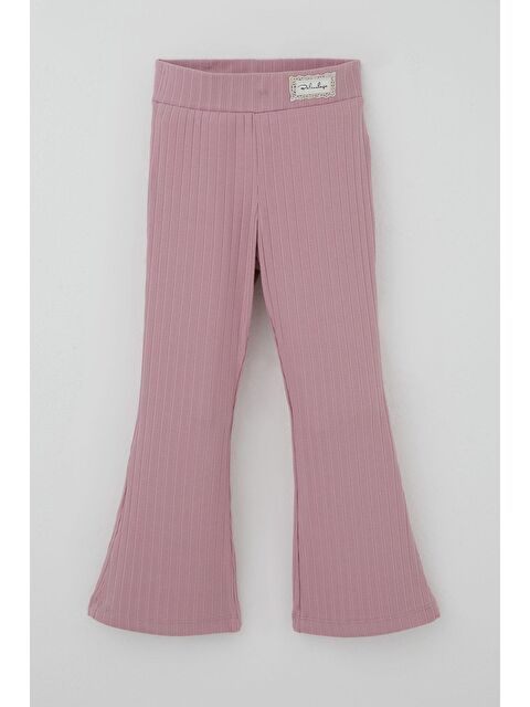 Breeze Kız Çocuk Tayt Bel Kısmı Arma Aksesuar Detaylı Gülkurusu (3-7 Yaş) - S000527131-20028