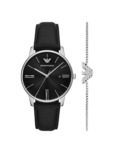 Emporio Armani AR80079SET Erkek Kol Saati ve Bileklik Seti - S000462184-19351