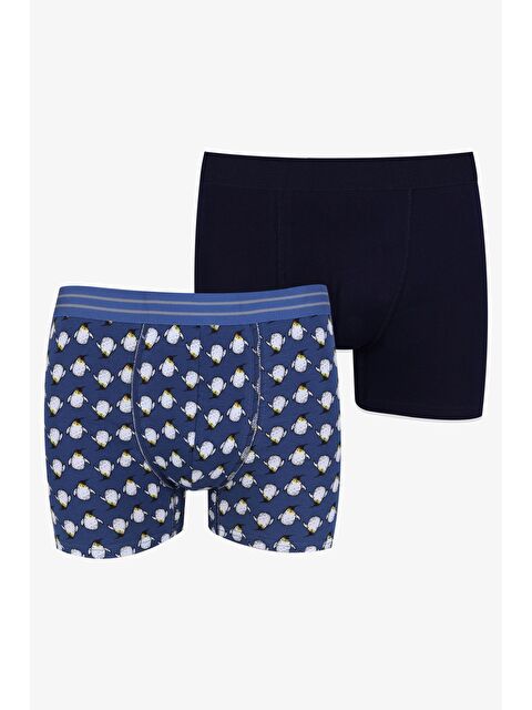 Koza İç Giyim Erkek 2'li Pamuklu Elastanlı Boxer - S000325206-37375