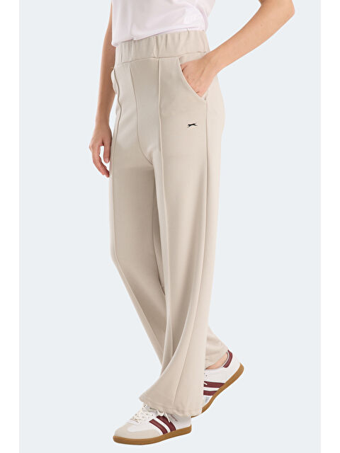 SLAZENGER VILLE CZG Kadın Bol Paça Taş Gri Eşofman Altı - S000495917-1174