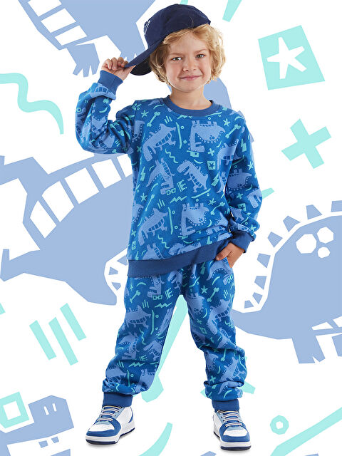 Denokids Dino Park Erkek Çocuk Eşofman Takım - S000436403-21164