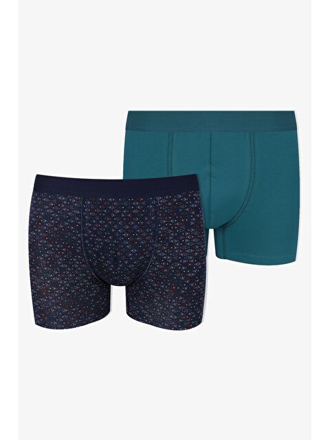 Koza İç Giyim Erkek 2'li Pamuklu Elastanlı Boxer - S000325206-37358