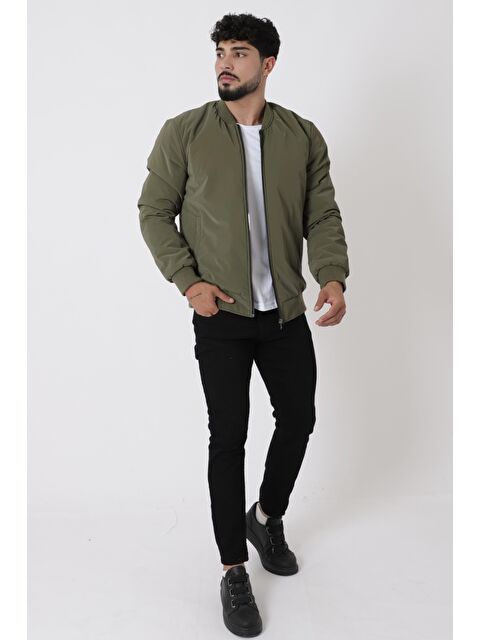 Stilkombin Kolej Yaka Bel Lastikli Mevsimlik Ceket Bl 1705_60298 - S000283170-18547