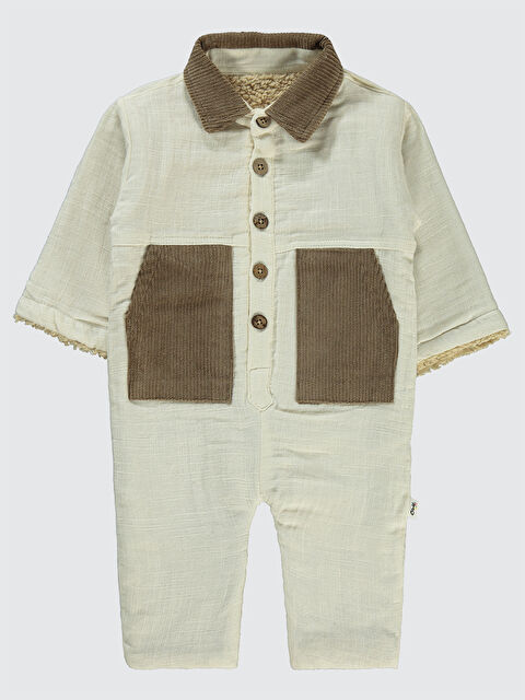 Civil Baby Erkek Bebek Astronot 6-18 Ay Ekru - S000320840-19965