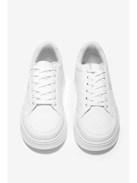 TONNY BLACK Erkek Beyaz Rahat Kalıp Faylon Taban Bağcıklı Spor Ayakkabı - S000516736-20063