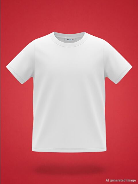 Civil Boys Basic 6-9 Yaş Tişört - Beyaz
