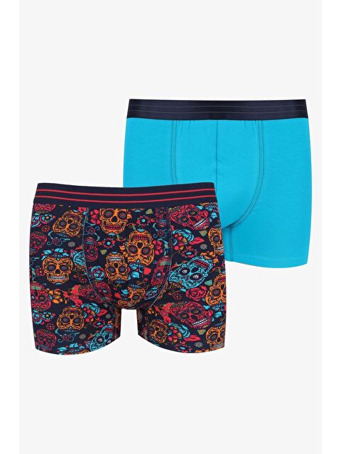 Koza İç Giyim Erkek 2'li Pamuklu Elastanlı Boxer - S000325206-37377