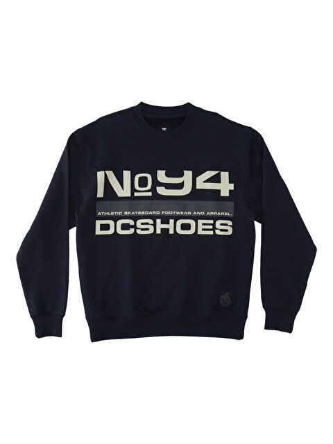 Dc Erkek Fleece Static 94 Crew Lacivert