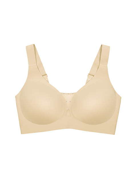 Cottonhill Seamless Bra - Balance | Ten Lazer Kesim Taşlı Dikişsiz Toparlayıcı Büyük Beden Kadın Sütyen