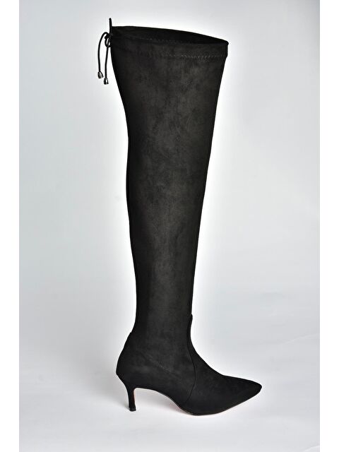 Fox Shoes Siyah Kadın Çizme V997041602 - S000464454-19351