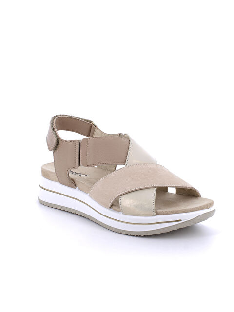 IGI&Co Kadın Sandalet 7675511 DSD 76755 FIO.BOT.KOA/VIT Taupe Platino