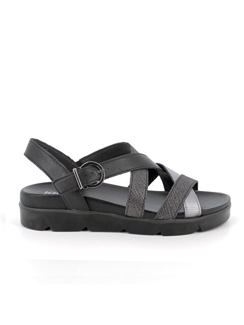 IGI&Co Kadın Sandalet 7668800 DDZ 76688 NAP.SO/NAB.MAMB Nero Acciaio