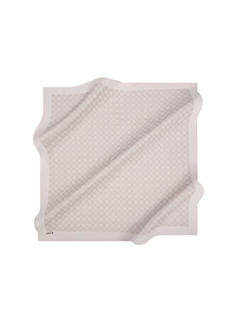 AKER Pudra 100X100 1090500 ELEGANCE MONOGRAM EŞARP - S000474557-7152