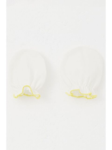 Breeze Yenidoğan Bebek Eldiven Basic Ekru (7 X 9 Cm) - S000508414-19965