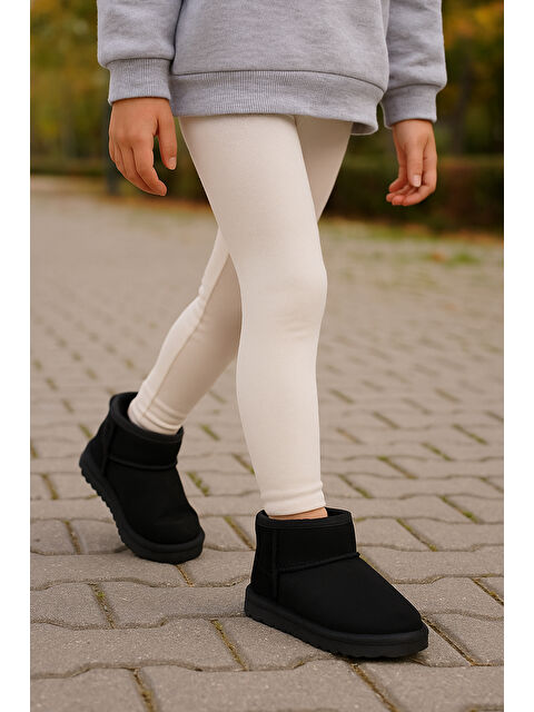 Daxtors Retro İçi Kürklü Soğuk Geçirmez Çocuk Bot - S000464967-19351