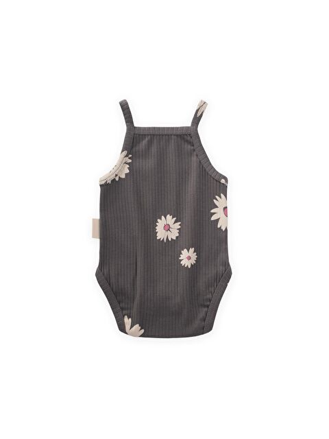 CİGİT Askılı Zıbın 0-3 Yaş Gri - S000459801-20600