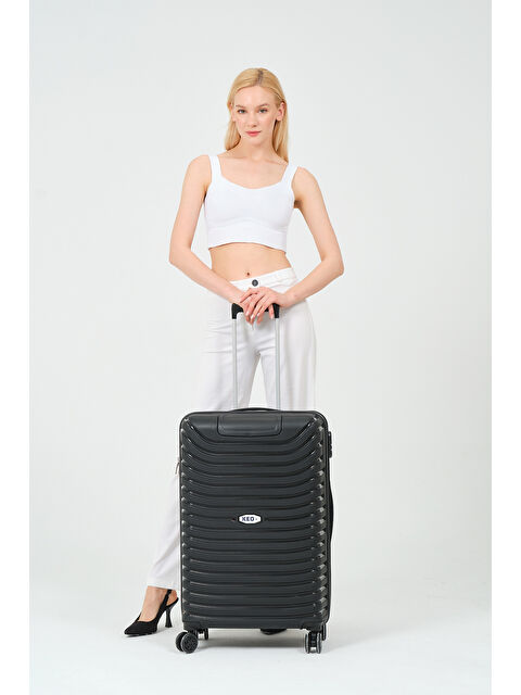 Keo Plus Orta Boy Siyah PP Valiz - S000401181-19351