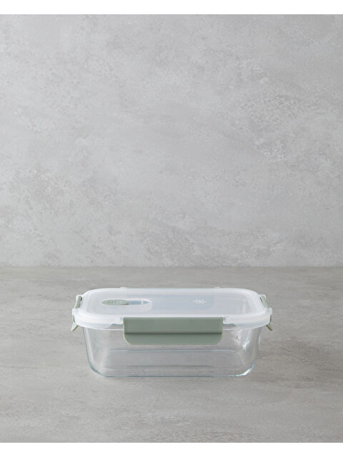 English Home Mila Borosilikat Saklama Kabı 1040 ml Yeşil - S000530868-18194
