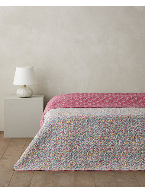 English Home Mira Blush King Size Çok Amaçlı Örtü 220x240 cm Fuşya - S000530874-18686