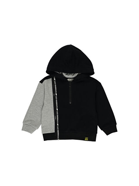 Panço Erkek Çocuk Fermuarlı Sweatshirt - S000264254-19351