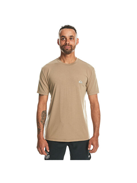 Quiksilver Coastal Run Erkek Bej Tişört - S000489756-26429