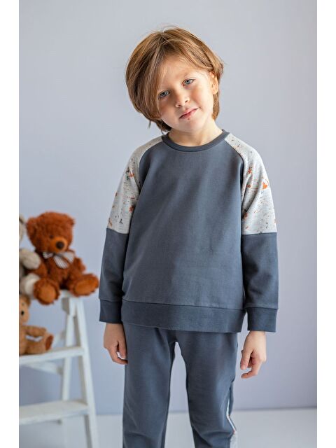 ZEYLAND Erkek Çocuk Antrasit Sweatshirt (6-12Yaş) - S000316040-29666