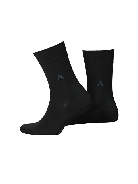 D'S damat North Ice Bambu 3lü Çorap Set SİYAH