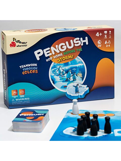 Playever Pengush, Stratejik Düşünmeyi Geliştiren Takım Oyunu (4-7 Yaş) - S000492741-10231