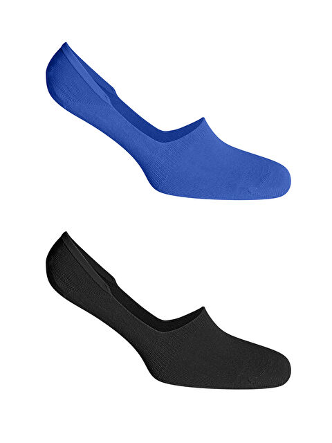 D'S damat North Ice 2'li Babet Basic Çorap SAKS-SİYAH