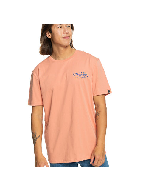 Quiksilver Shadow Knock Erkek Kırmızı Tişört - S000489325-18657