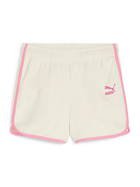 Puma Summer Camp Classics Çocuk Ekru Şort - S000490940-19965
