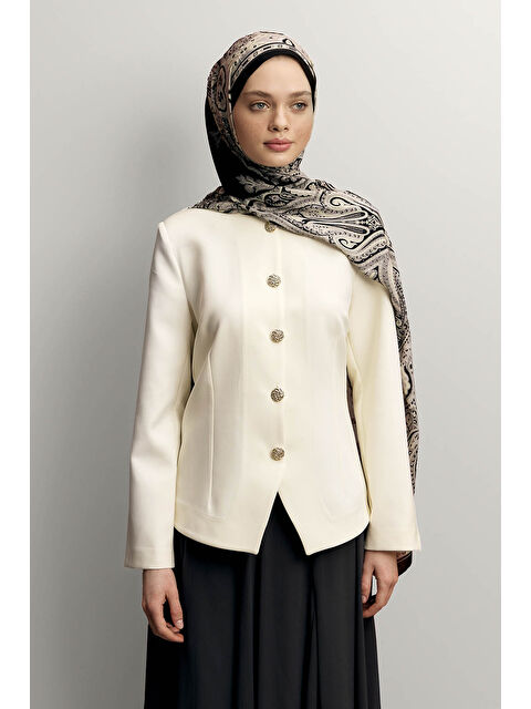 QEF Deluxe Summer Şal Alice Siyah - S000395908-19351