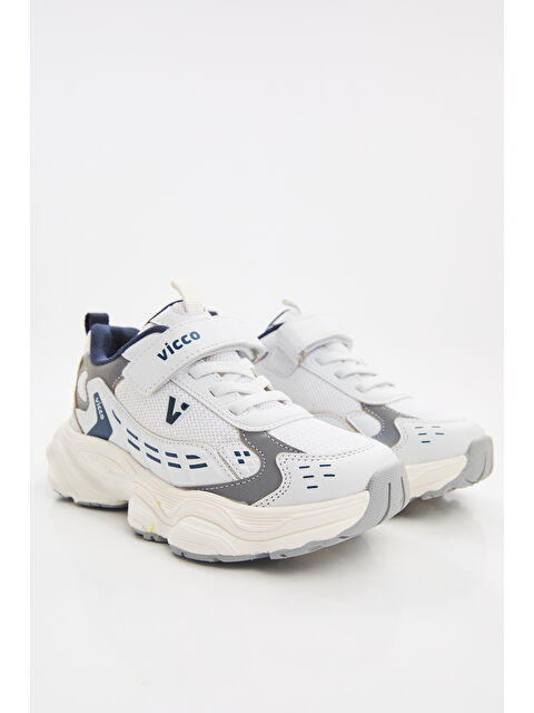 Vicco Tag Basic Erkek Bebek Beyaz Spor Ayakkabı