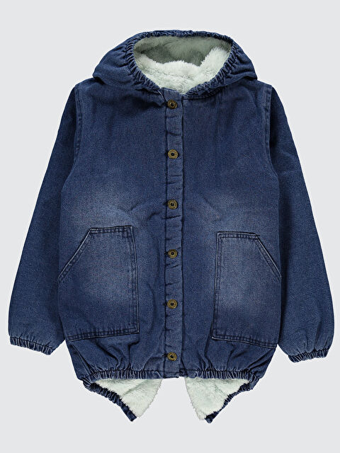 Civil Girls Kız Çocuk Mont 10-13 Yaş Mavi - S000304013-17234