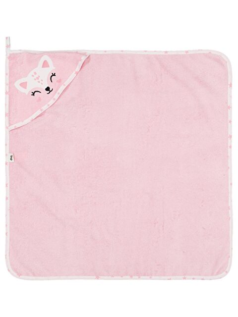 Civil Baby Ceylan Nakışlı Bambu Havlu - Pembe Standart - S000508608-20024